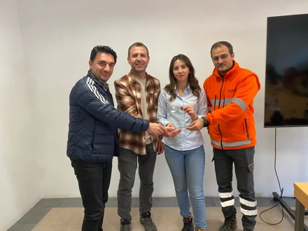 İş Sağlığı ve Güvenliği Bölümü'nden Altın Madeni Teknik Gezi